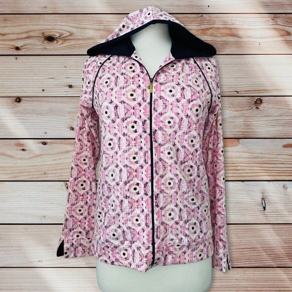 M1 Tranquility Soma active wear hoodie small womens zip up jacket‎ pink